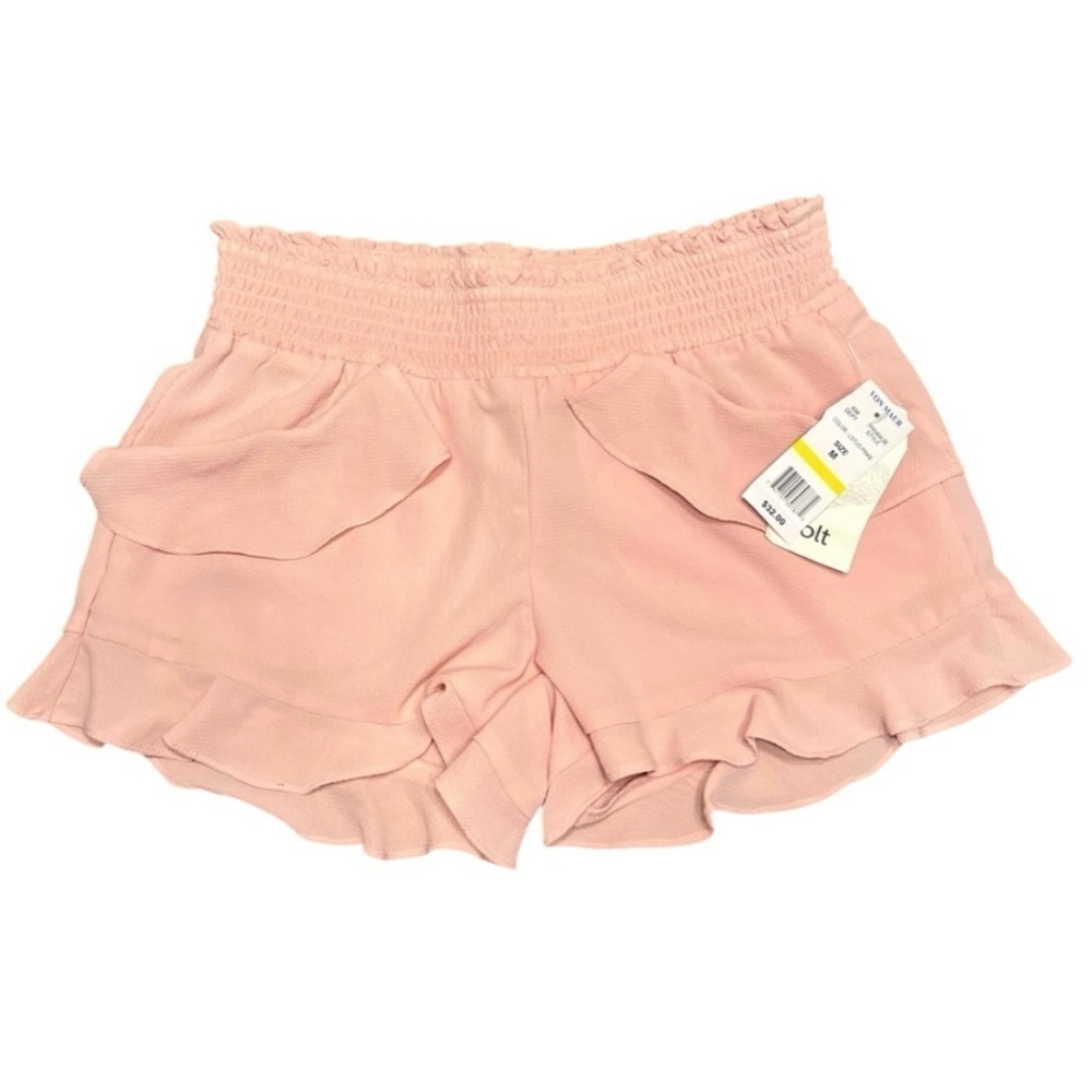 NWT Jolt Lotus Pink Ruffle Short Size M - Picture 2 of 8